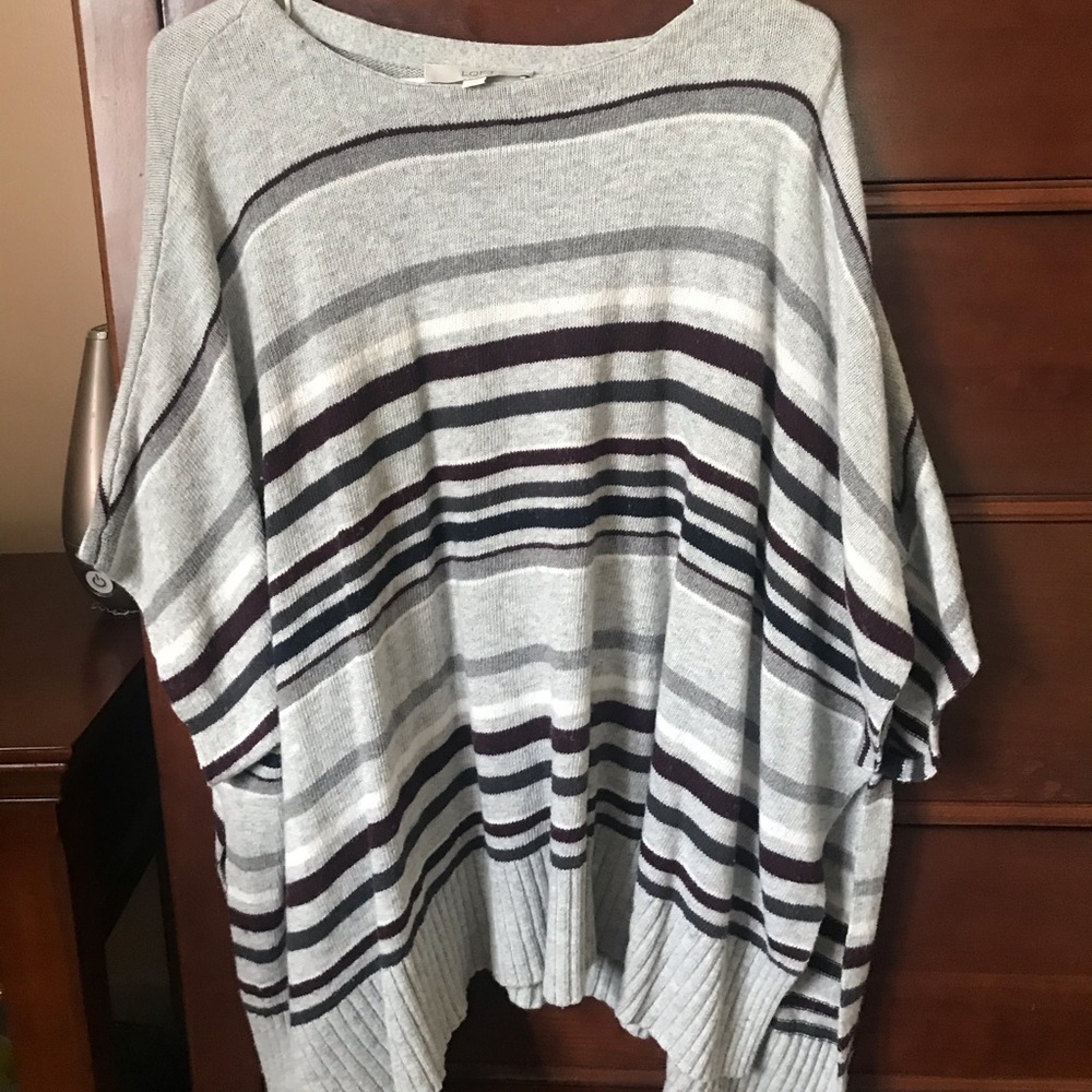 LOFT-Cute, warm, cozy sweater poncho